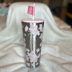 Starbucks Sakura Cherry Blossom Stainless Steel Limited Edition Tumbler